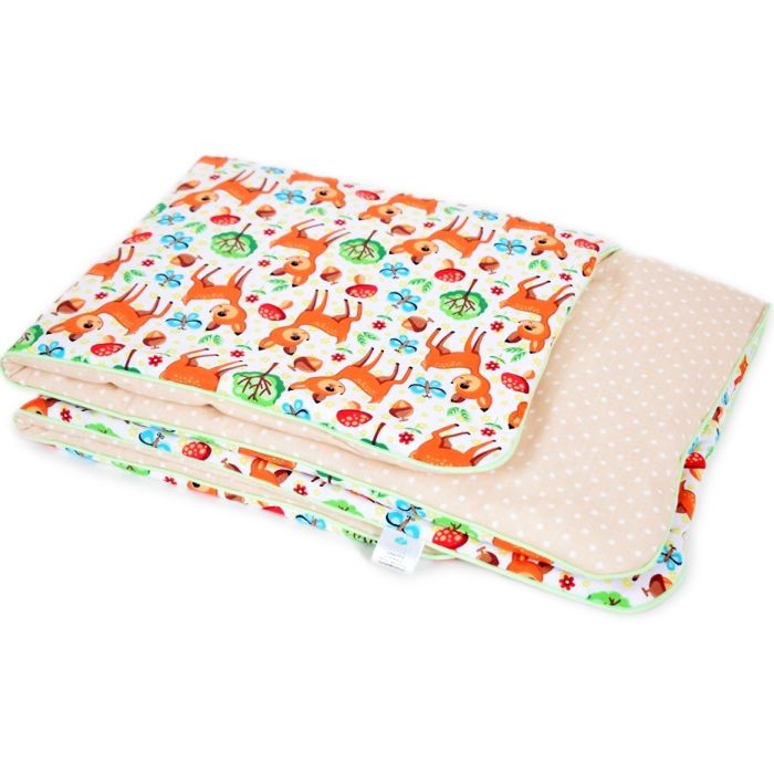 Hällikomplekt  "Bembi" 60x75cm teki ja 35x25cm padjaga