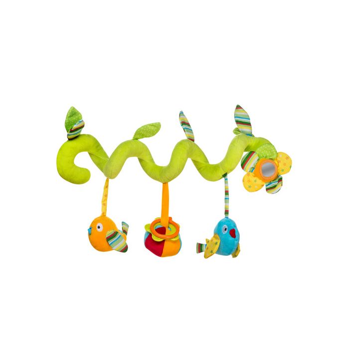 Pehmete mänguasjade spiraal "Linnukesed" 