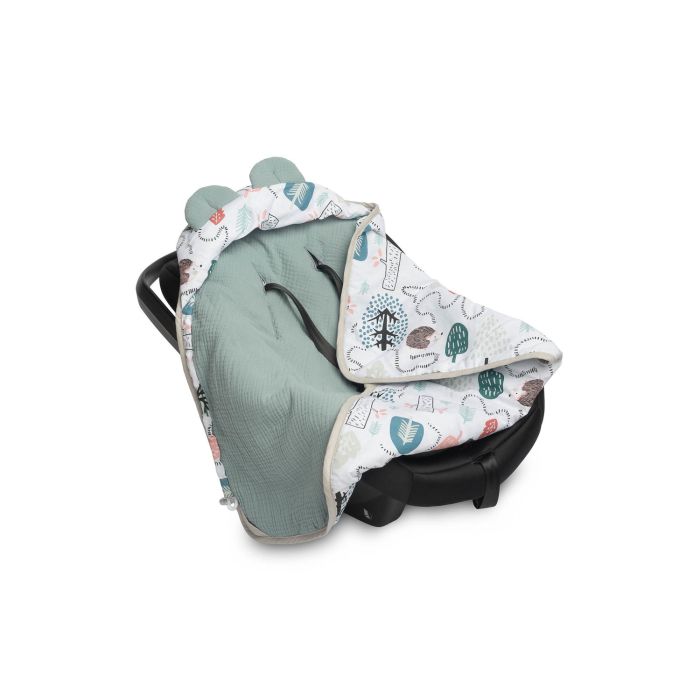 Soojakott vankrisse/turvatool  musliinist  "Archie" 90x90 cm 