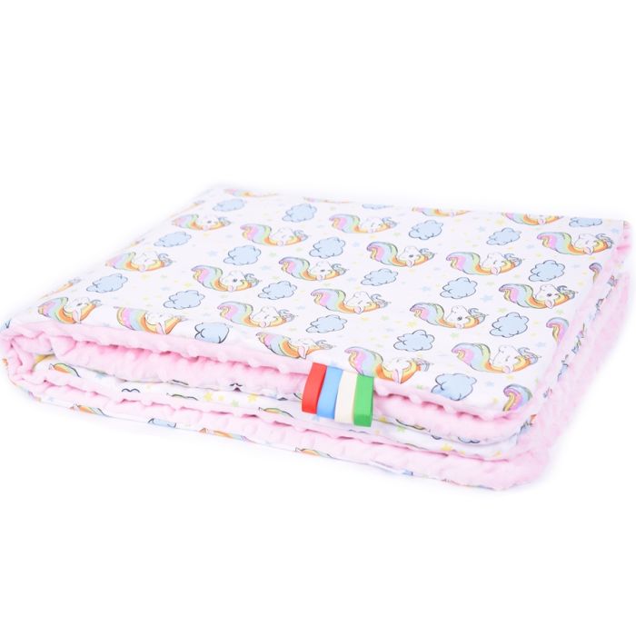 Hällikomplekt  "Fantasia" pleed 100x75cm ja padi 30x40cm