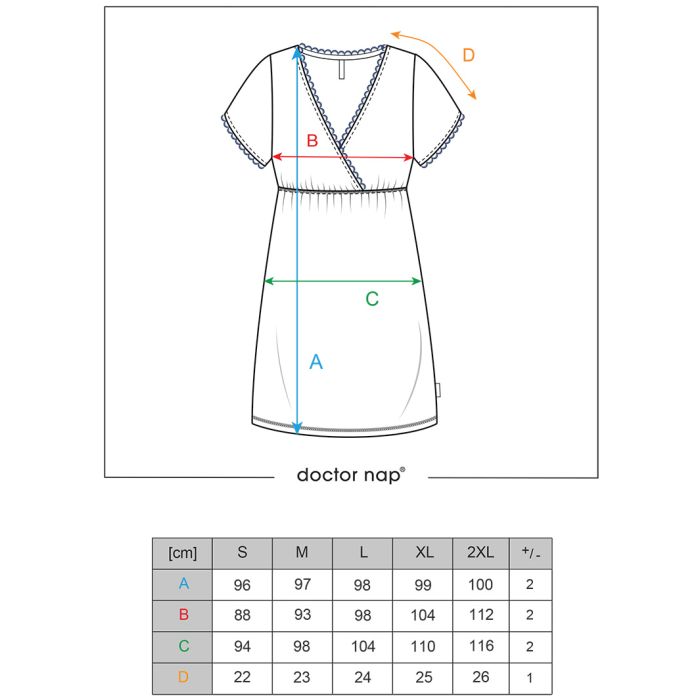Puuvillane öösärk rasedatele naistele "Eviana" 
