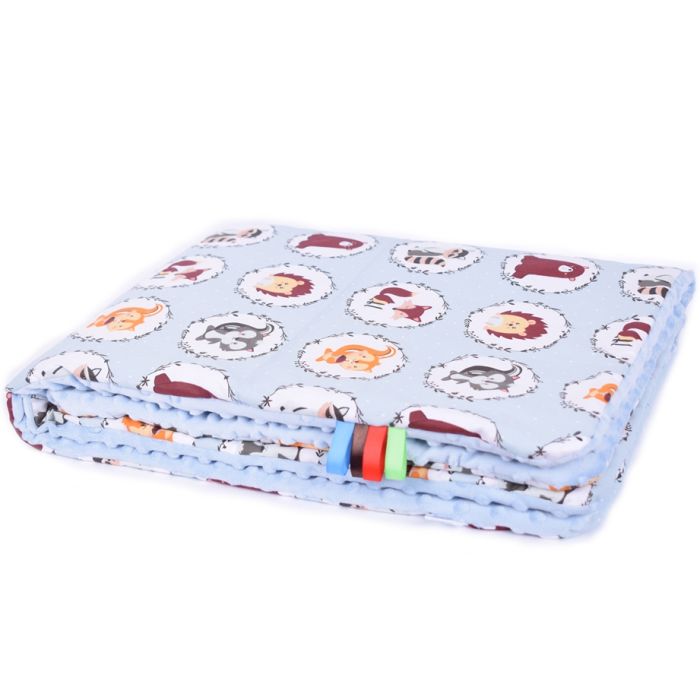 Hällikomplekt  "Family" pleed 100x75cm ja padi 30x40cm