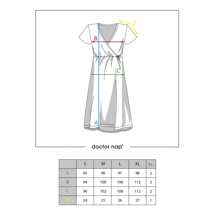 Puuvillane öösärk rasedatele naistele  "Point"  sweet pink