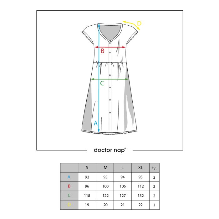 Puuvillane öösärk rasedatele naistele  "Wood" cosmos