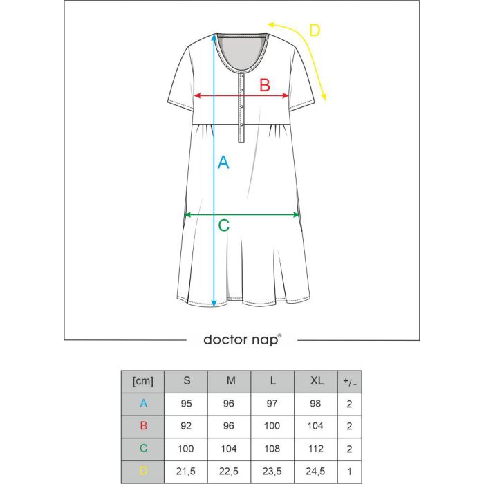 Bambusest öösärk rasedatele naistele  "Organic" dark grey