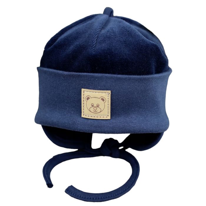 Beebi müts "Velour" - Navy
