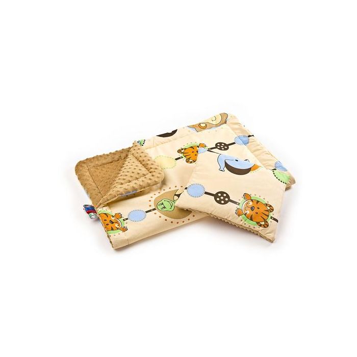 Pledukas ir pagalvė vežimėliui