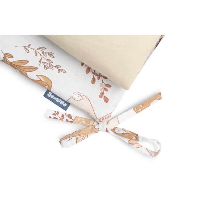 Voodipehmendus beebile 180 cm "Wolf" 