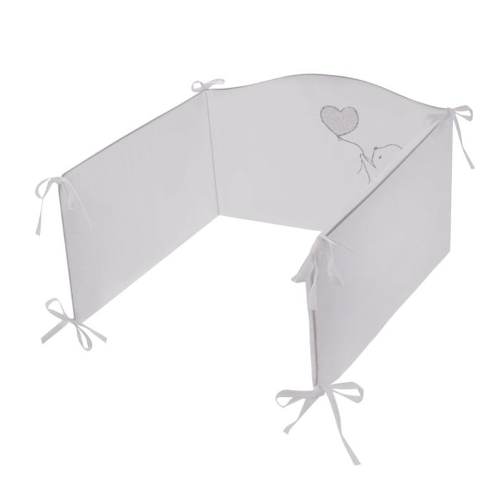 Beebi voodipesu ja voodipehmendus "Amigo" hall