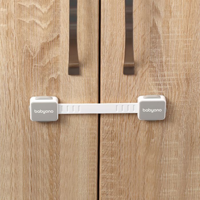 Babyono sahtlite ja külmkapi universaalne kaitse 2 tk valge
