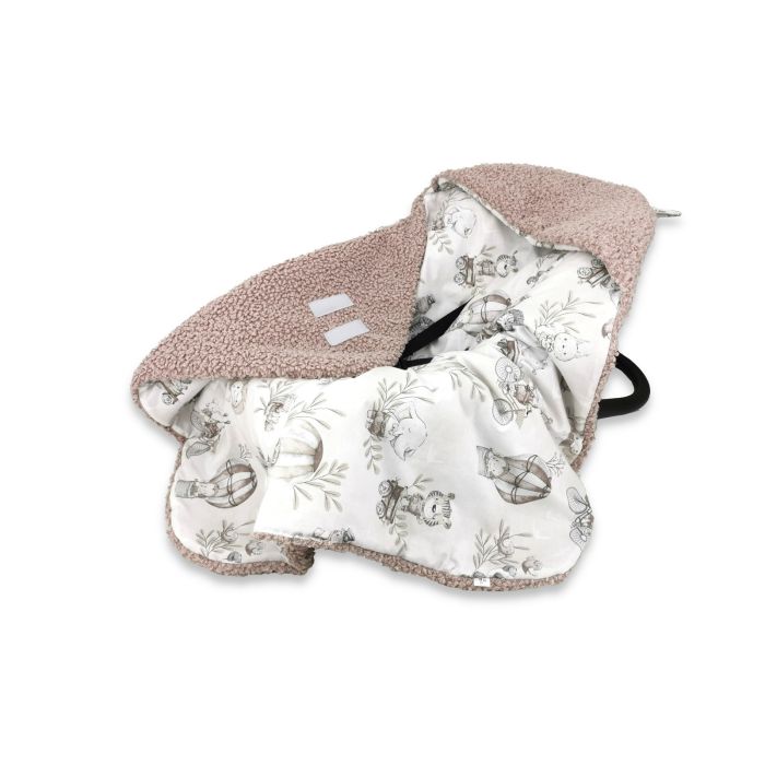 Soojakott turvahälli "Blush zoo" 90x90 cm 