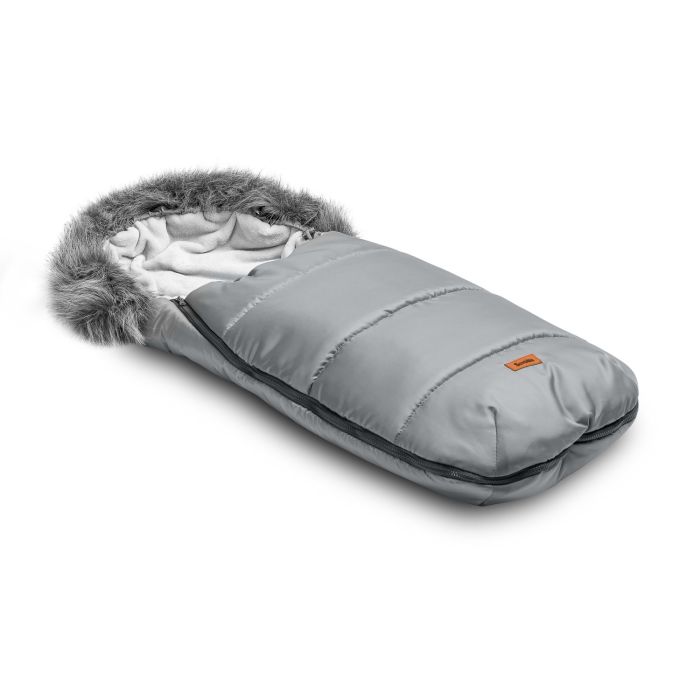 Šiltas miegmaišis - vokelis "MAIA" tamsiai pilkas