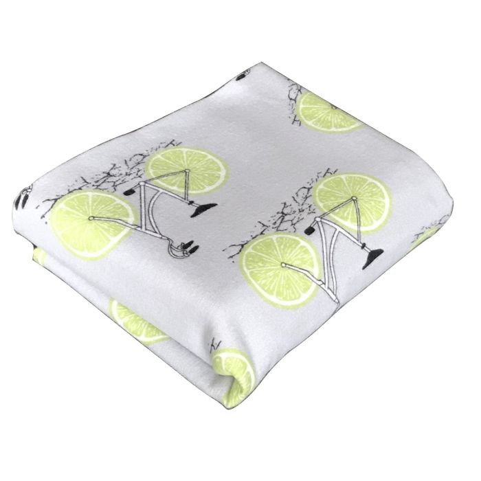 Beebi flanellist lapid "Bicycles"  70x80cm 1tk