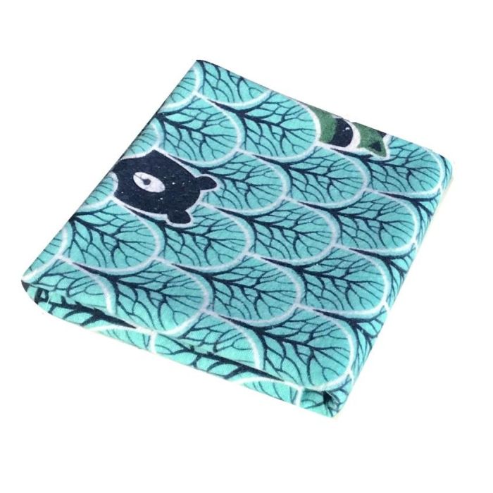 Beebi flanellist lapid 70x80cm roheline 1tk