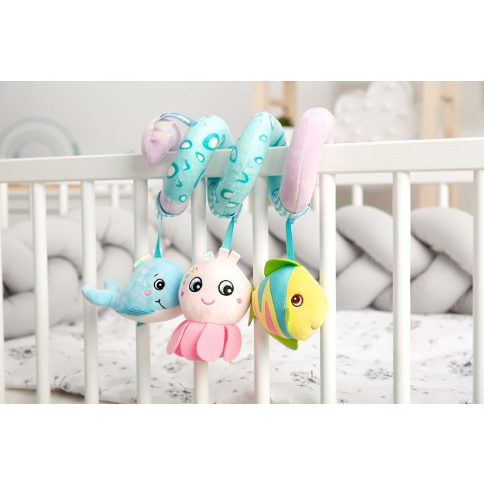 Pehmete mänguasjade spiraal  "Octopus" 