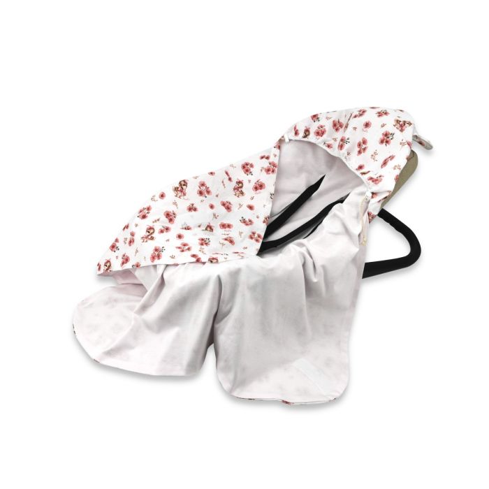 Turvahälli tekk ja soojakott "Ducklings pink jersey" 0.5 TOG 