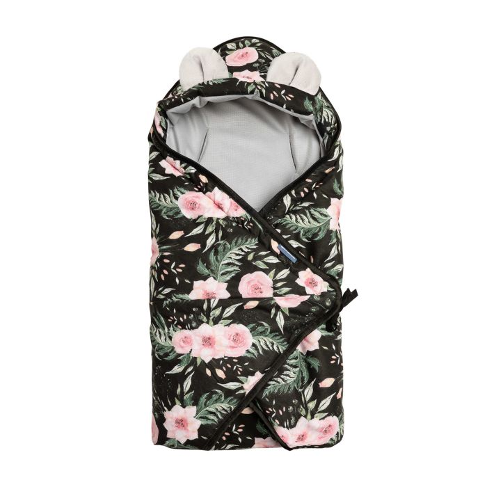 Soojakott vankrisse/turvatool "Velvet flowers" 90x90 cm