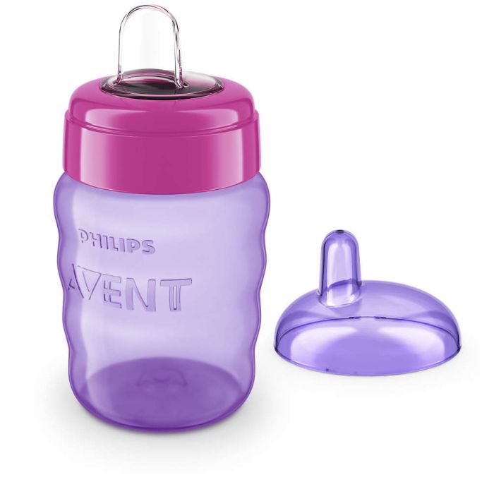 Philips avent beebi tass 260 ml violetne värv 9+