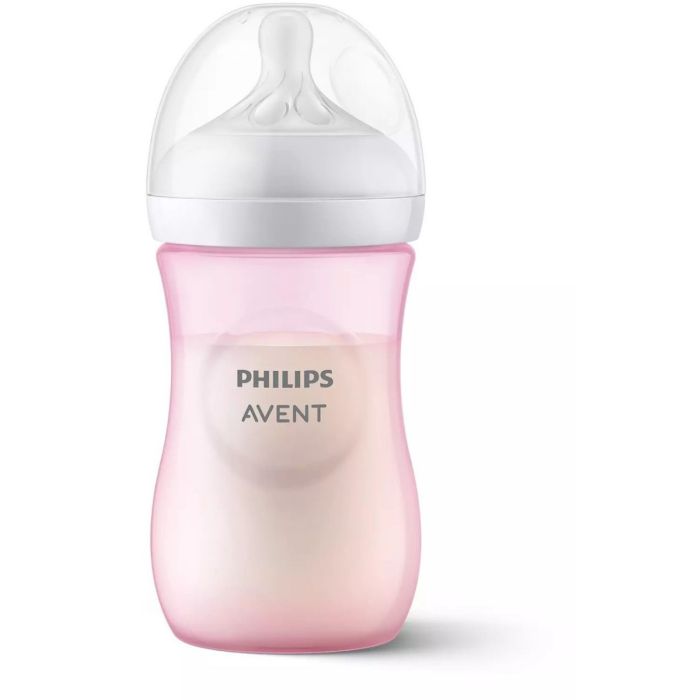 Lutipudel AVENT Natural Responsive koos lutiga 1m+ 260ml (erinevad värvid)