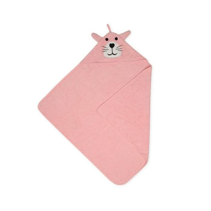 Beebi rätik "Jimmy" 80x80 cm roosa