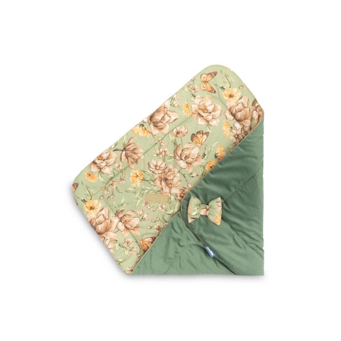 Ümbriktekk beebidele "Floral green"