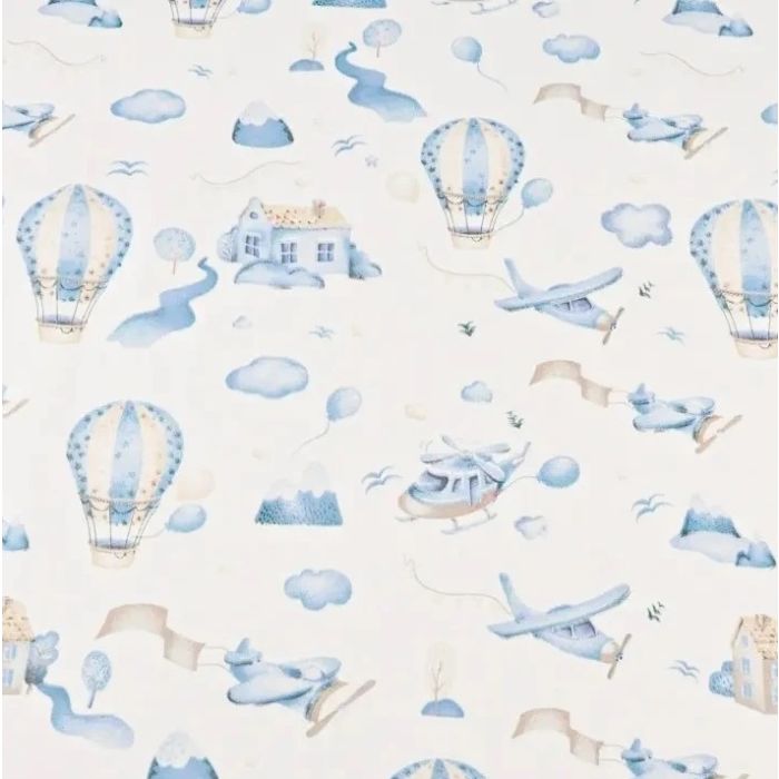 Kummiga voodilina "Cotton story" 38x80 - (saate valida värvi)