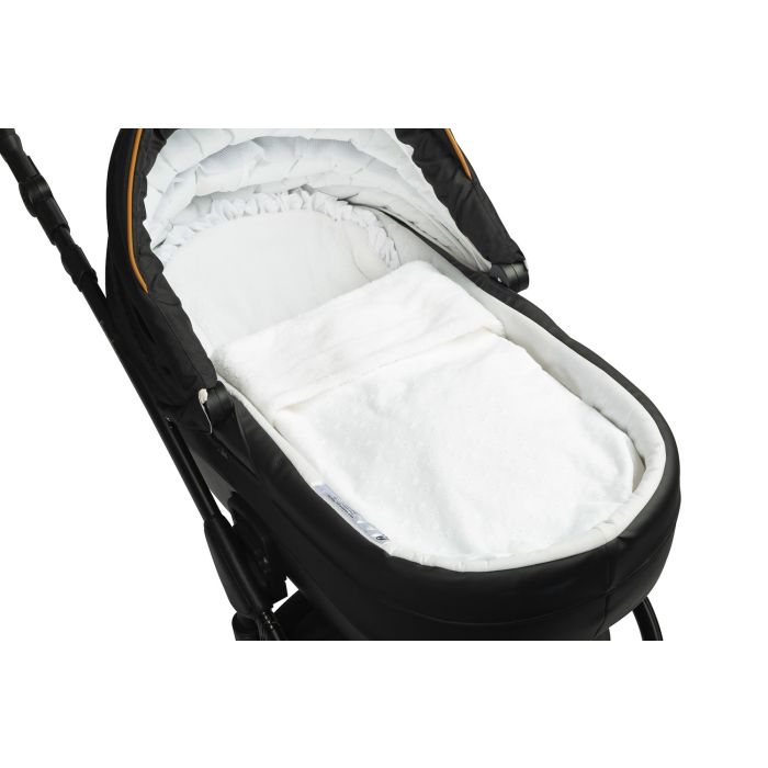 Beebi tekk ja padi "Soft cloud" 98x78 cm valge