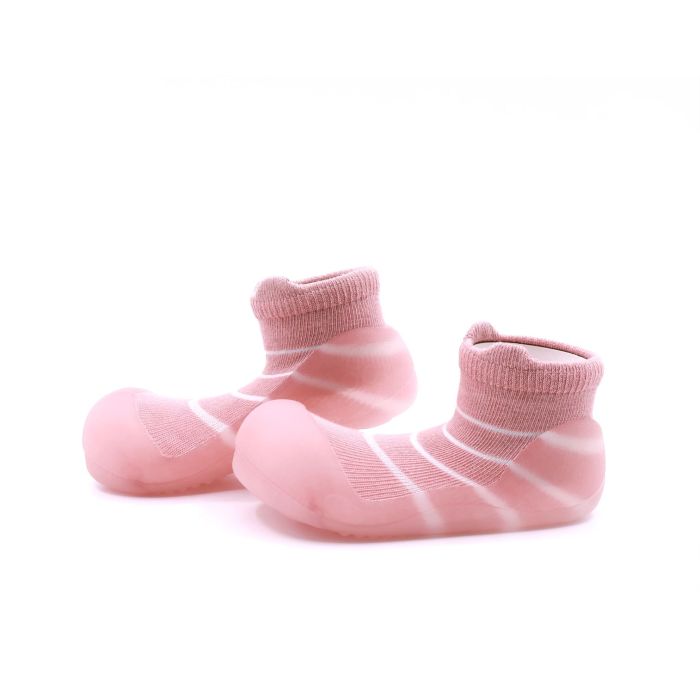 Beebi kingad  Attipas "Bamboo bear" pink