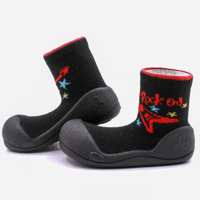 Beebi kingad Attipas "Rock black" 