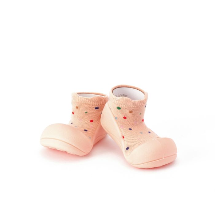 Pirmieji batukai kūdikiams Attipas "Bamboo pop" peach