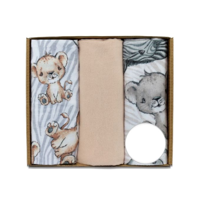 Beebi flanellist lapid "Lions"