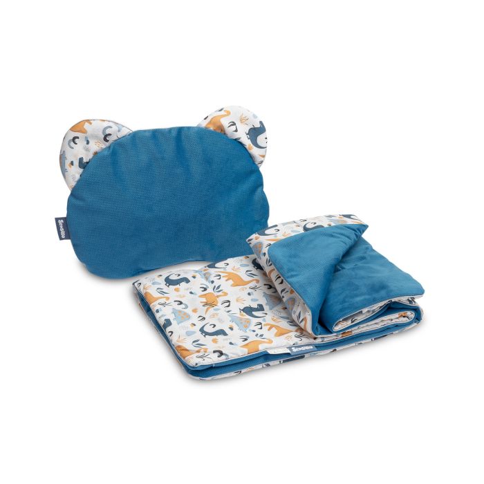 Beebitekk "Dino" 56x76 cm ja padi 36x28 cm