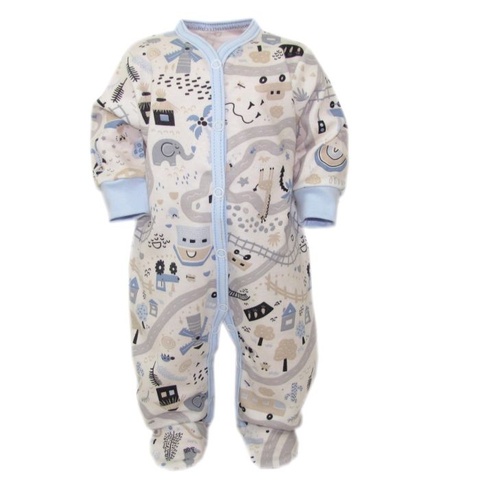 Tudukombe beebile "Sunny days" sinine