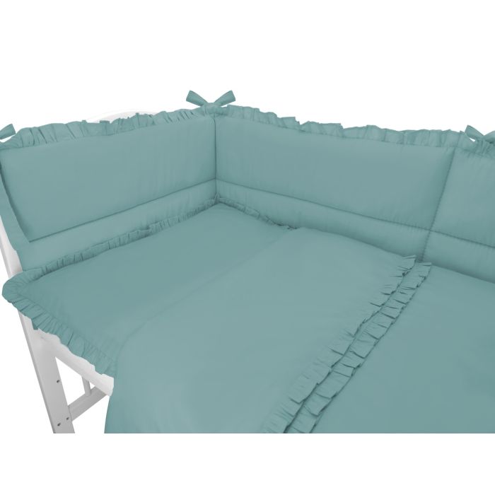 Beebi voodipesu ja voodipehmendus, voodilina "Royal nepal green"