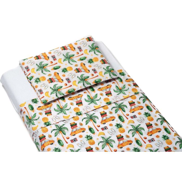 Voodipesu beebidele 135x100  "Vacations" 