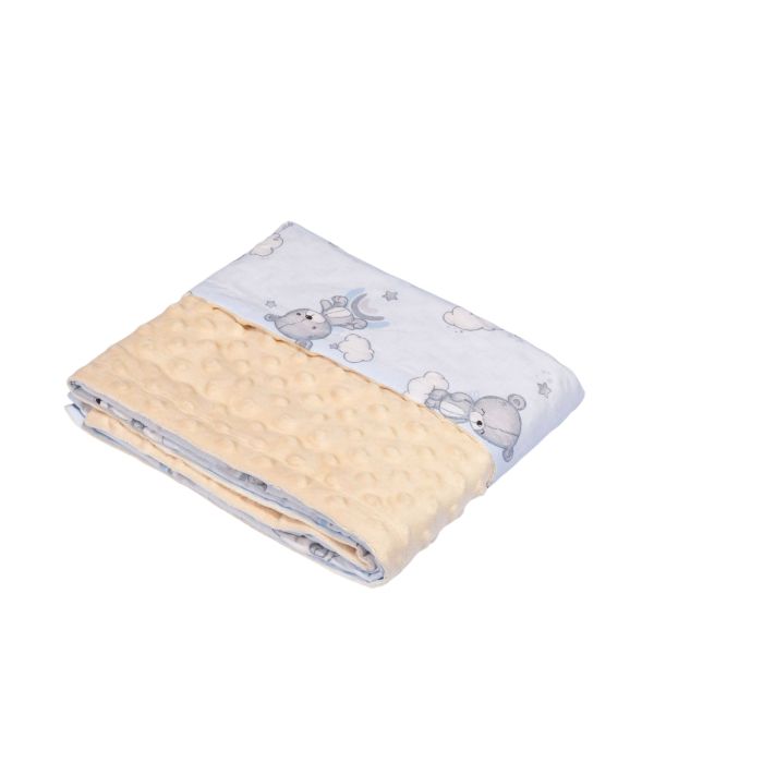 Beebitekk 100x75cm "Cute Teddy blue" 