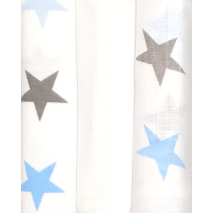 Puuvillaste mähkmete komplekt, 3 tükki, "Galaxy" 