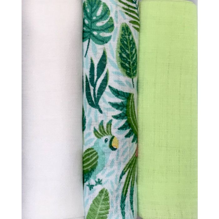 Puuvillaste mähkmete komplekt, 3 tükki, "Rio"