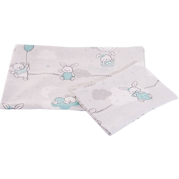 Vankri voodipesu  "Bunny & Balloons"  