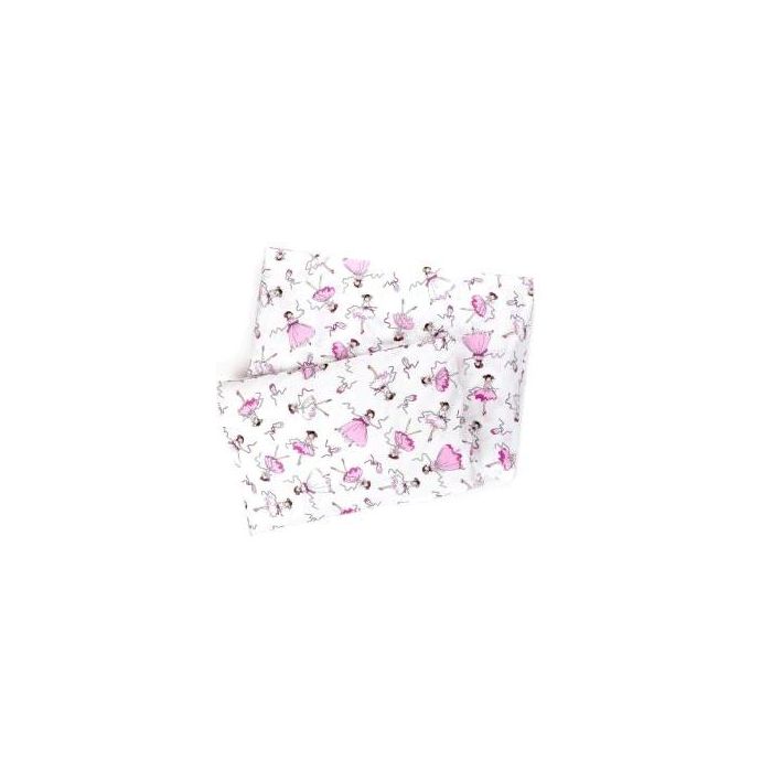 Hälli voodipesu 80x70cm "Baleriin", valge