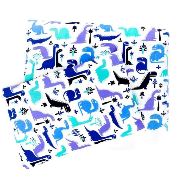 Hälli voodipesu 80x70cm "Dino", sinine