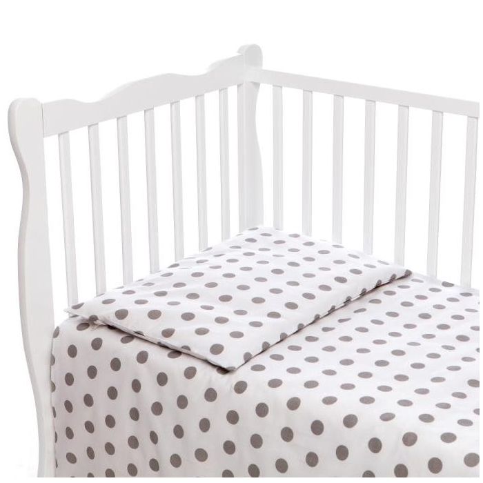 Beebi voodipesukomplektid  100x135 "Bubbles" valge