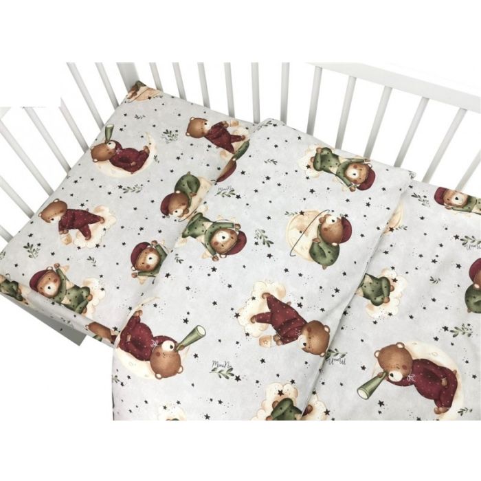 Voodipesu beebidele 135x100 "Teddy" 