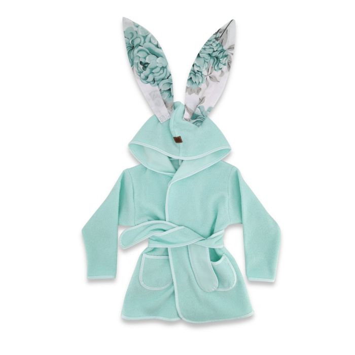 Beebide hommikumantel "Mint flamingo" 