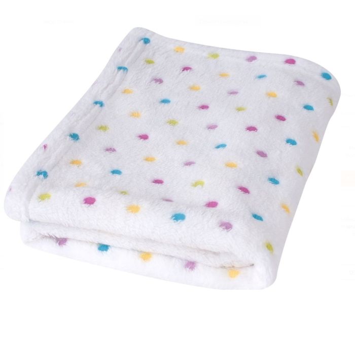 Lastetekk pleed  "Candy rain" 100x75cm 