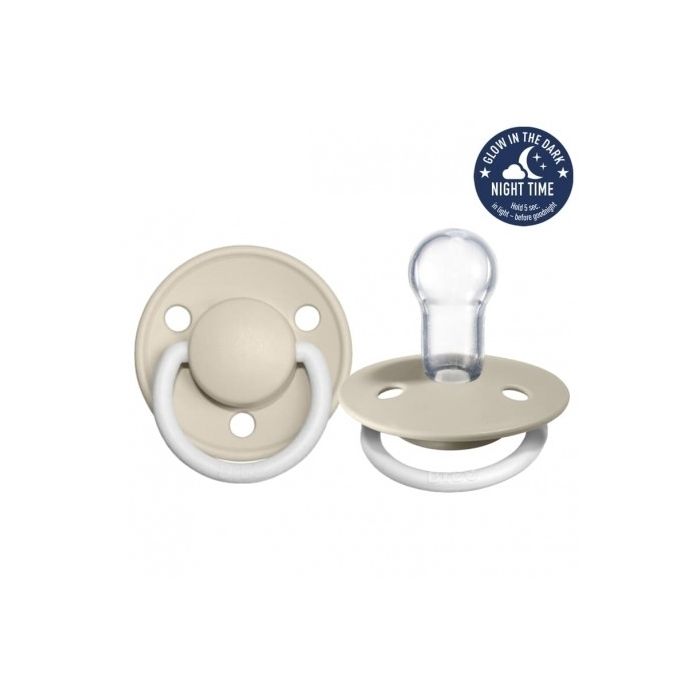 Lutt BIBS DE LUX  0-36 m, Vanilla night