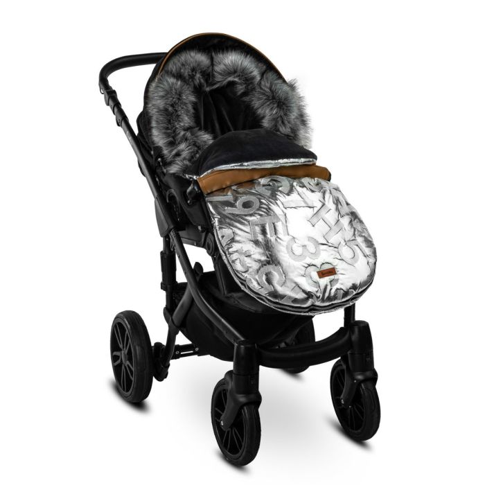 Soojakott kärusse "Aspen glamour" silver 