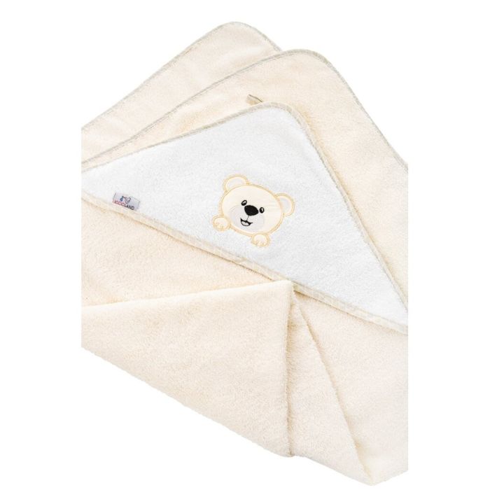 Laste rätik "Bear" 80x80 cm ecru