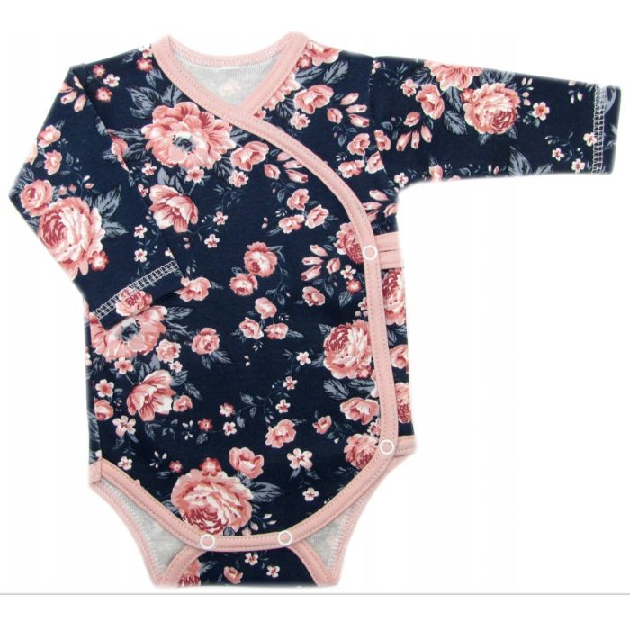 Beebiriided 2 osaline "Flora navy"  