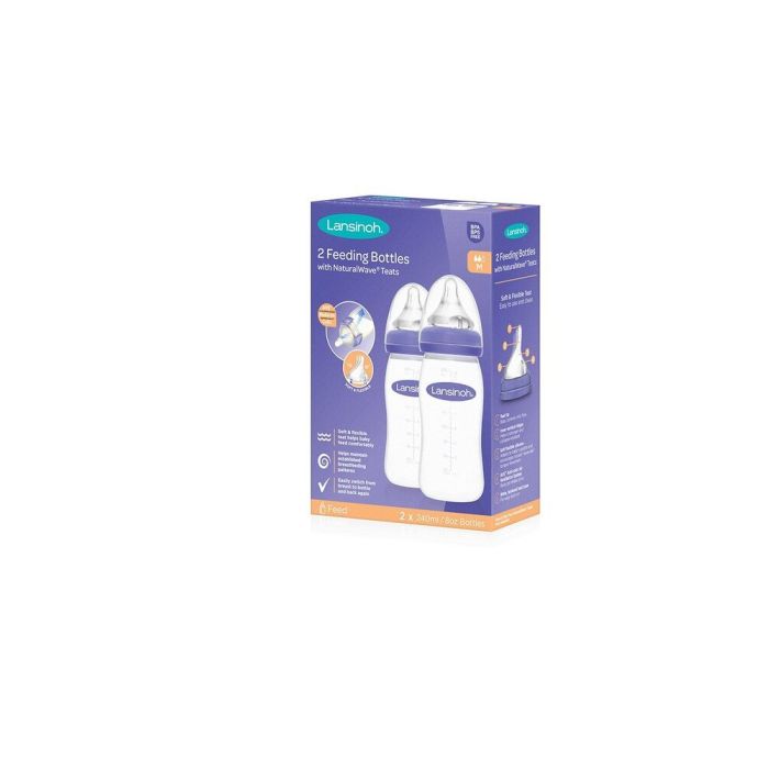 Lansinoh lutipudelid Anti-Colic 240 ml 2 tk